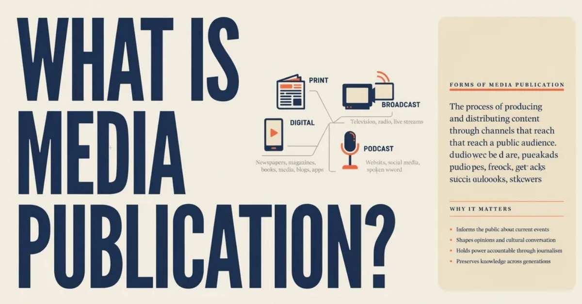 What Is Media Publication? Complete Guide for Beginners